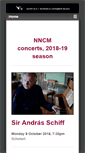 Mobile Screenshot of norwichchambermusic.co.uk